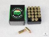 20 Rounds Sierra 9mm Ammo 124 Grain Jacketed Hollow Point for Self Defense