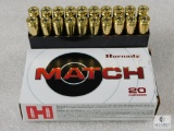 20 Rounds Hornady 6.5 Creedmoor Ammo 147 Grain ELD Match