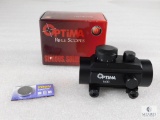 New Optima 30mm Red Dot with Variable Brightness and Weaver Mount