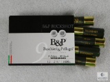 10 Rounds B&P 12 Gauge Buckshot 2-3/4