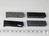 Lot of 4 1911 .45 ACP Pistol Magazines