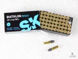 50 Rounds SK .22 LR Rifle Ammo Biathlon Sport