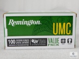 100 Rounds Remington .40 S&W Ammo. 180 Grain FMJ