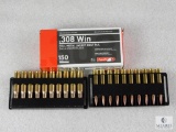 20 Rounds Aguila .308 Winchester Ammo. 150 Grain FMJ Boat Tail.