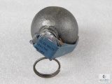 Inert Baseball Type Hand Grenade With Pin.