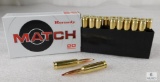 20 Rounds Hornady 6.5 Creedmoor Ammo. 147 Grain ELD Match.