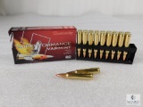 20 Rounds Hornady Superformance .223 Remington Ammo. 53 Grain V-Max.