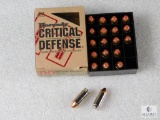 20 Rounds Hornady Critical Defense .40 S&W Ammo.165 Grain FTX