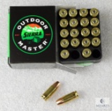 20 Rounds Sierra 9mm Hollow Point Self Defense Ammo. 124 Grain