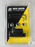 New NcStar Tactical Red Laser Sight With Weaver Mount. Great On Pistol Or Rifle.