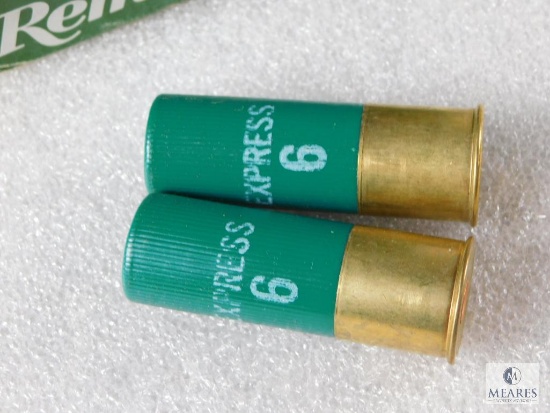 24 Rounds Remington 12 Gauge 2-3/4" 1-1/4 oz 6 Shot Shotgun Shells