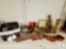 Mixed Lot of Decorative Items and Cat Puzzle