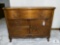 Antique Washstand on Wood Casters