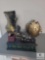 Brass Decorative Items and Reproduction Coin Bank