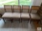 Four Matching Vintage Caneback Occasional Chairs