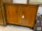 Vintage Wooden Two-Door Chest