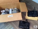Large lot of Cordless Phones and Wuloo FM Wireless Intercoms