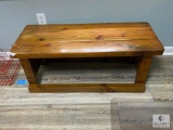 Handmade Vintage Wooden Side Table