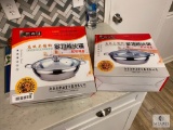 Set of Two NEW Stainless Steel Cookware Items