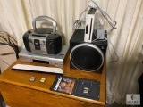 Radio, DVD Player, Nintendo Wii Parts and Nintendo DS Cartridges