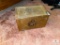 Vintage Brass-covered Bedroom Storage Box