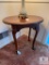 Vintage Mahogany Occasional Table with Cabriole Legs