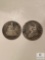 1878 Seated Liberty and 1834 Capped Bust Halves