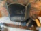Fireplace Screen, Tool Set and Wood Rack