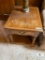 Group of Two Wooden End Tables with Drawers