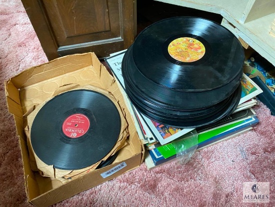Large Lot of LP Records