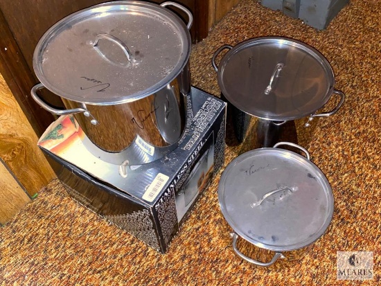 Stainless Steel Cookware Lot