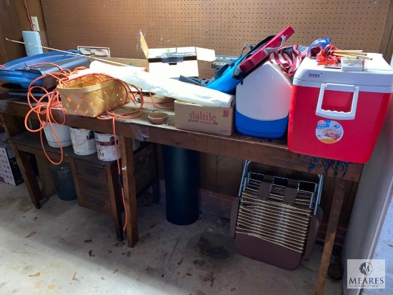 Contents of Garage Work Bench