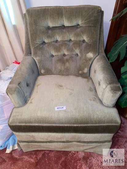Vintage Fortress Upholstered Chair