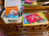 Mixed Lot of Games and Double Piggy Bank