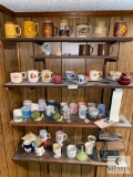 Huge Lot of Collectible Coffee Cups and Steins
