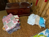 Cedar Hope Chest with Contents