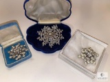Stunning Trio of Vintage Brooches