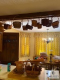 Large Lot of Mixed Baskets in the Kitchen