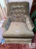 Vintage Fortress Upholstered Chair