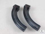 2 New 32 Round Ruger 10/22 .22 Long Rifle Magazines