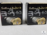 50 Rounds S&B .12 Gauge Rubber Ball Non Lethal Ammo. 2 3/4