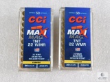 100 Rounds CCI .22 Magnum Ammo. 30 Grain Maxi-Mag