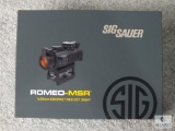 New Sig Sauer Romeo MSR Red Dot With M1913 Rail Mount. Great For Rifle Or Tactical Shotgun