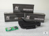 3 New NcStar Red Dot Reflex Sight With Weaver Type Mount