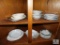 Cabinet Lot - Assorted Dinnerware Dishes & Serving Platters