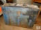 Vintage Humpback Steamer Trunk with interior Tray