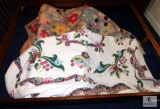 Lot of 2 Homemade Vintage Quilts