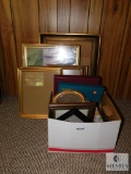 Large Lot of Assorted Picture Frames & Photo Albums