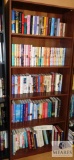 Bookshelf with Assorted Novels including Feen Michaels, Nora Roberts, Belva Plain and more
