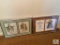 Two Framed Volpone Character Watercolors - Merchant/Lady Would-be and Sir Pol./Corvino